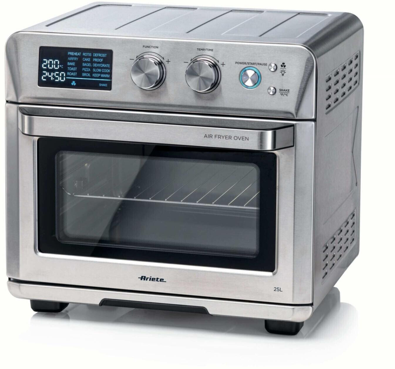 مینی فر سرخ کن و هوا پز آریته ایتالیا مدل Ariete 4629/11 | استیل | ظرفیت 25 لیتر با 15 برنامه پخت